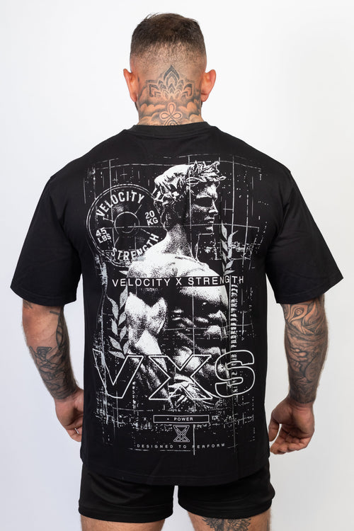IRON Oversized Tee - Strength Study