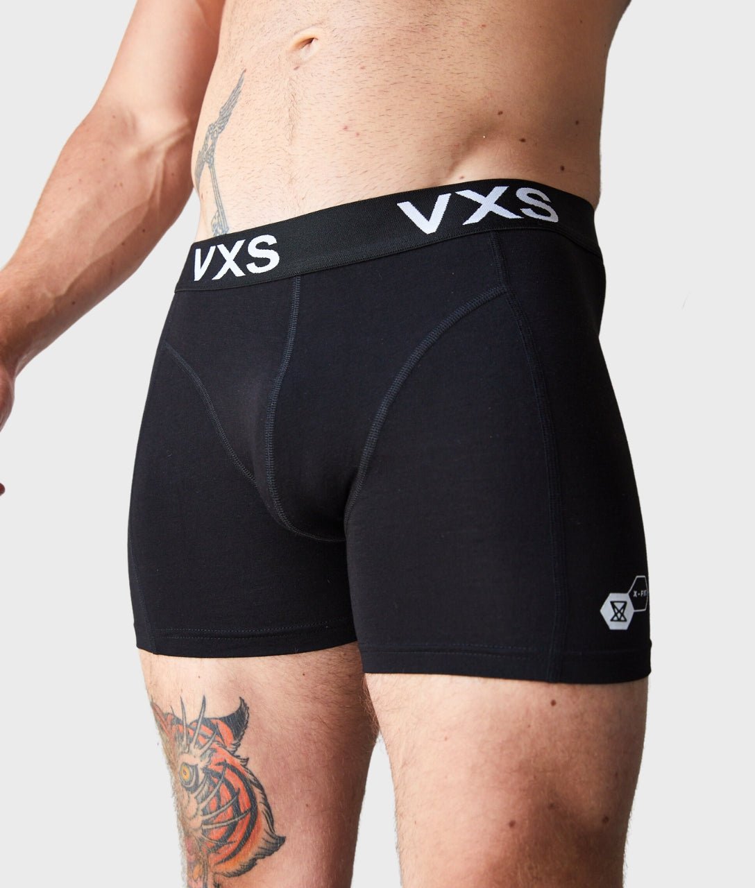 Bamboo Boxer Shorts 2 Pack [Black/Black] - VXS GYM WEAR