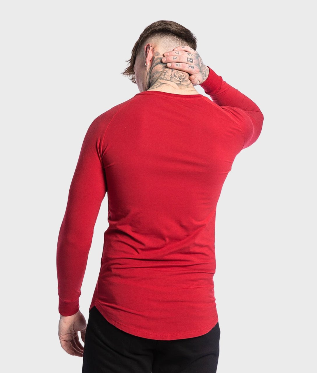 Core Long Sleeve [Dark Red] - VXS GYM WEAR