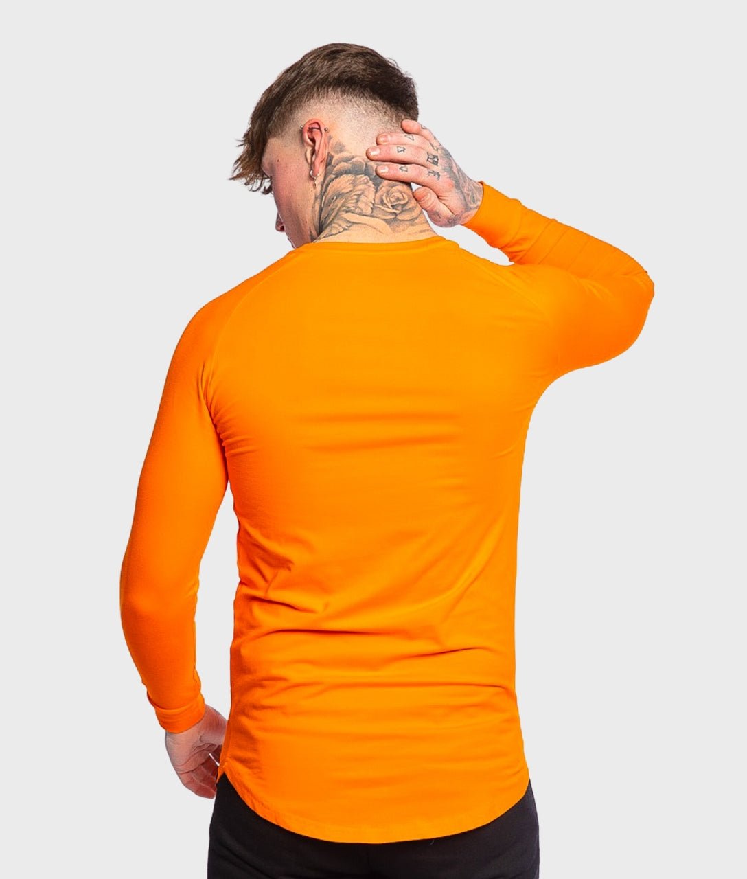 Core Long Sleeve [Orange] - VXS GYM WEAR