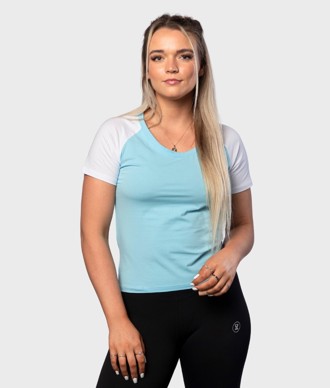 Core T-Shirt [Blue/White] - VXS GYM WEAR