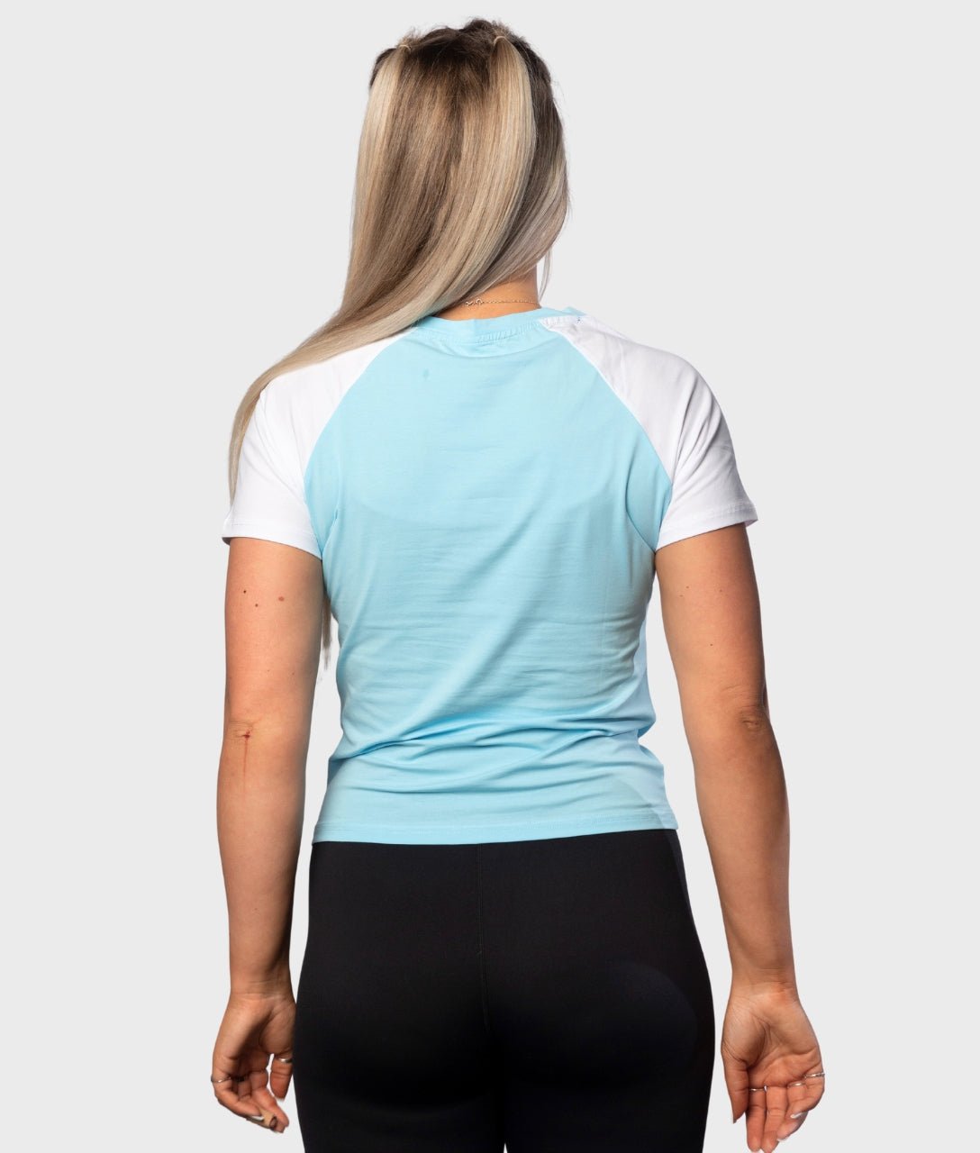 Core T-Shirt [Blue/White] - VXS GYM WEAR