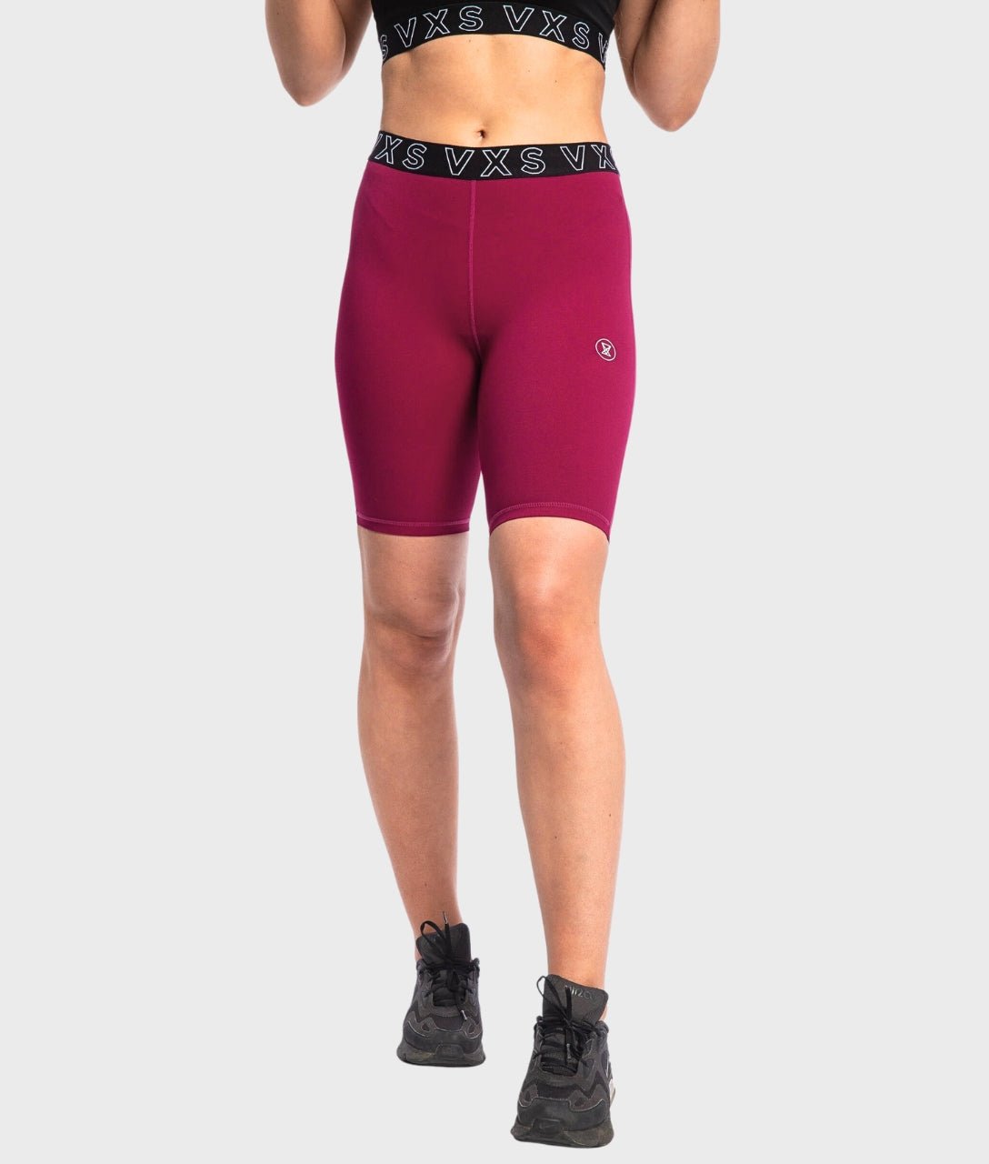 Cycling Shorts [Burgundy] - VXS GYM WEAR