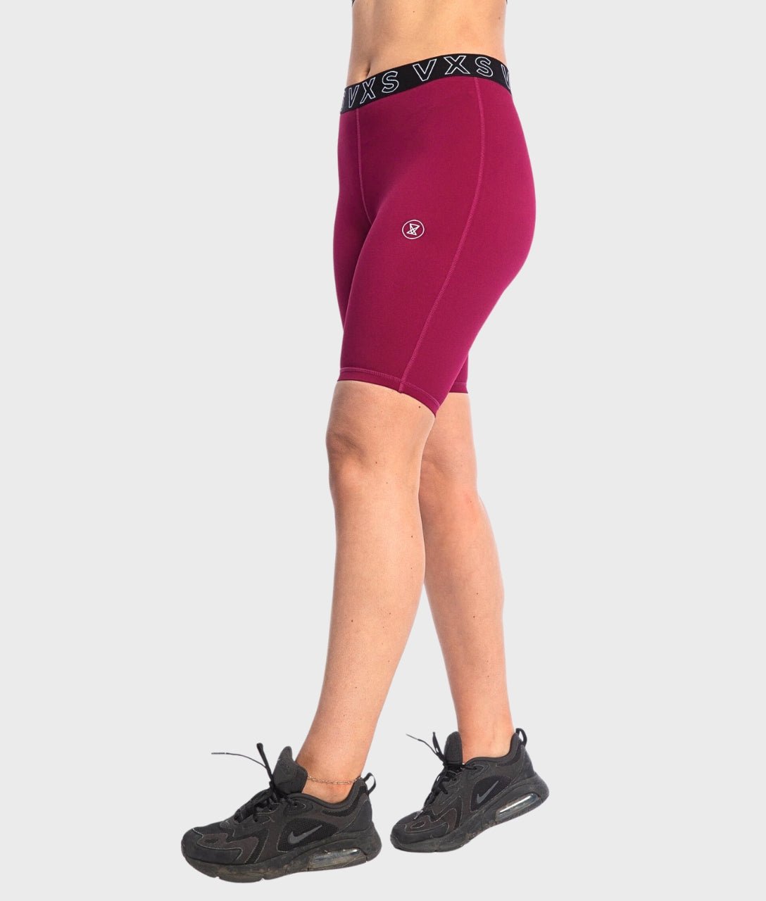 Cycling Shorts [Burgundy] - VXS GYM WEAR