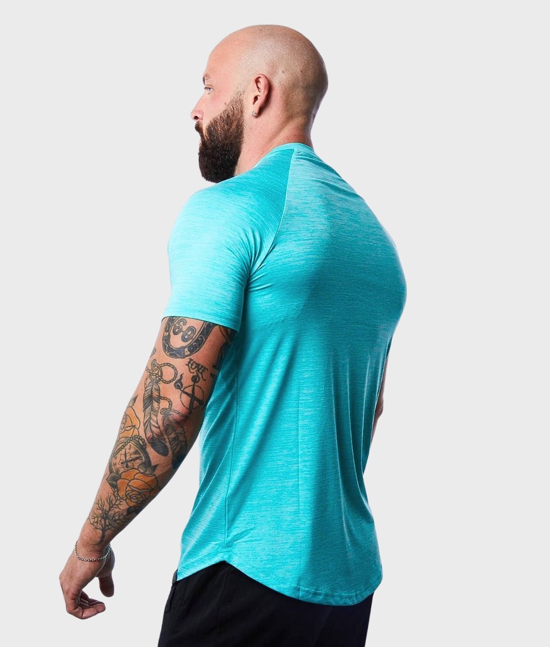 Elite T-Shirt [Aqua] - VXS GYM WEAR