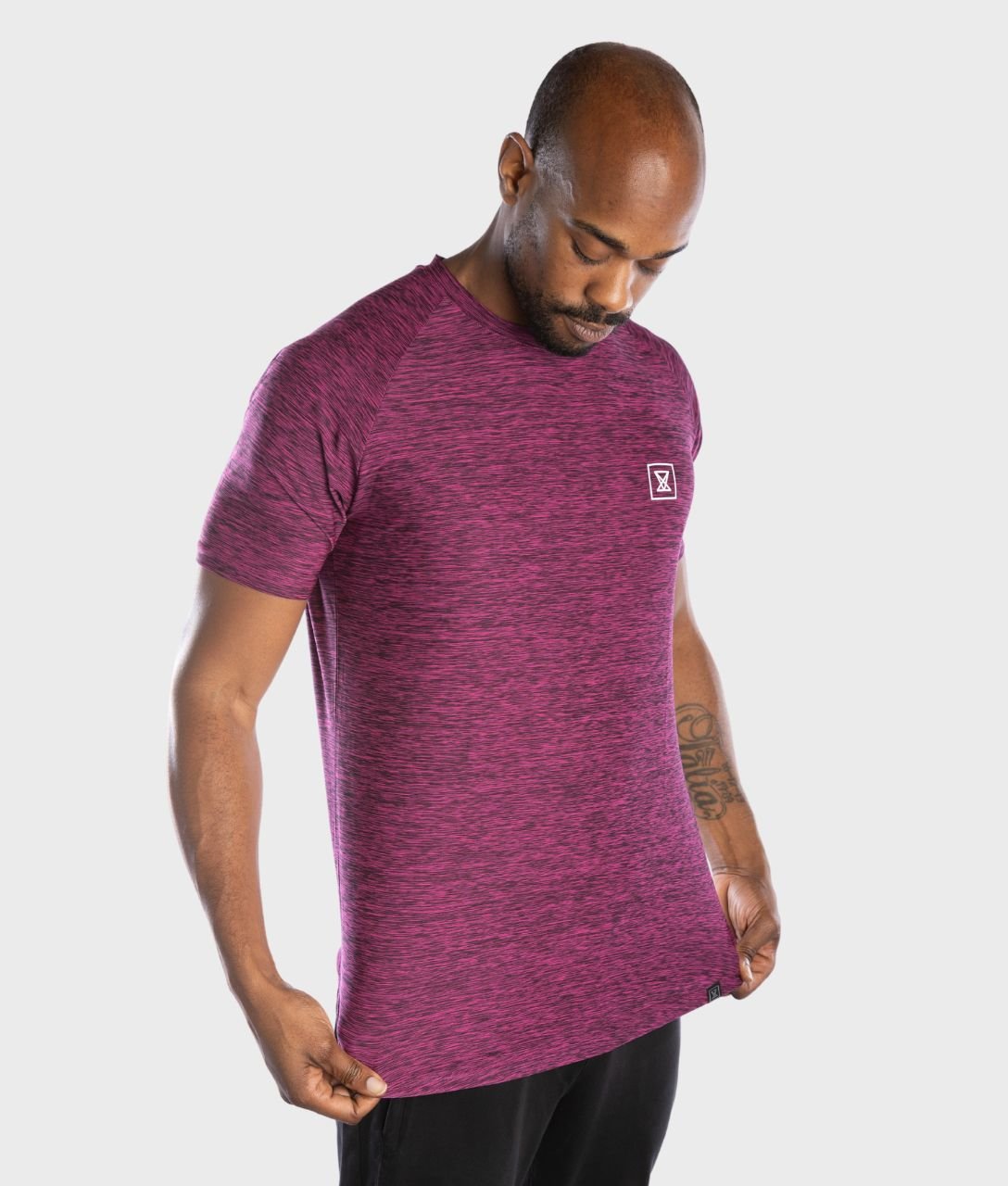 Elite T-Shirt [Plum] *NEW* - VXS GYM WEAR