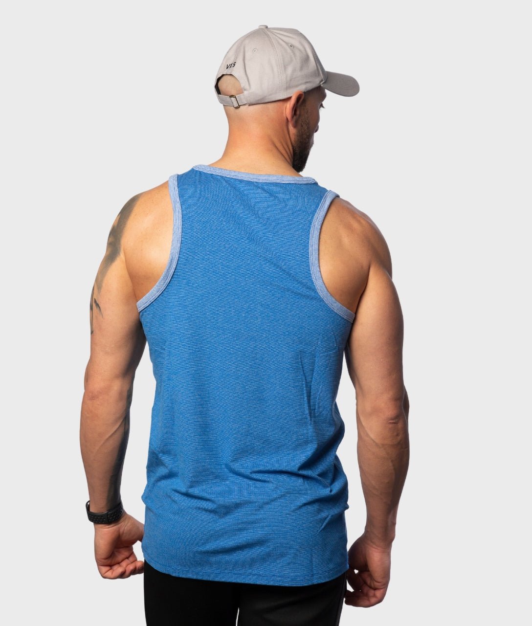 Icon Tank Top [Blue] - VXS GYM WEAR