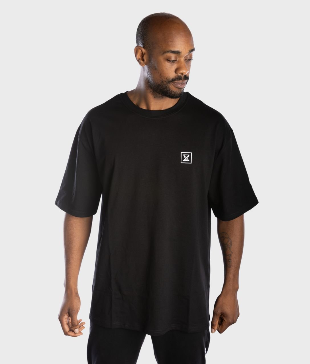 OVERSIZED T-Shirt [BLACK] *NEW* - VXS GYM WEAR
