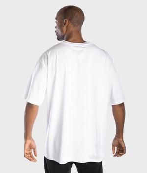 OVERSIZED T-Shirt [WHITE] *NEW* - VXS GYM WEAR