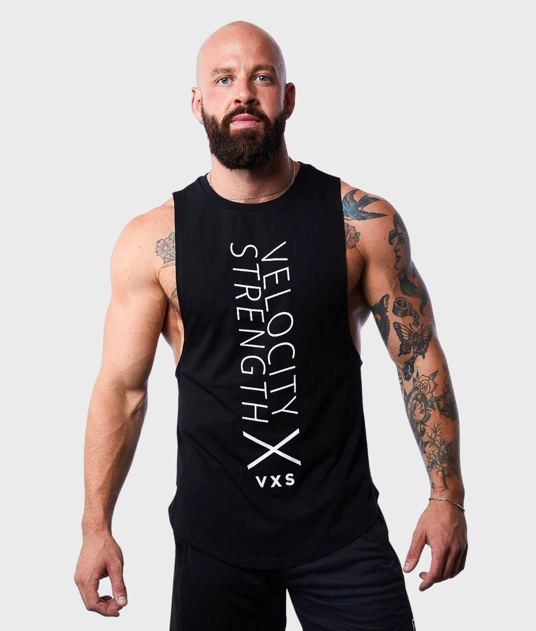 Signature Sleeveless [Black] - VXS GYM WEAR
