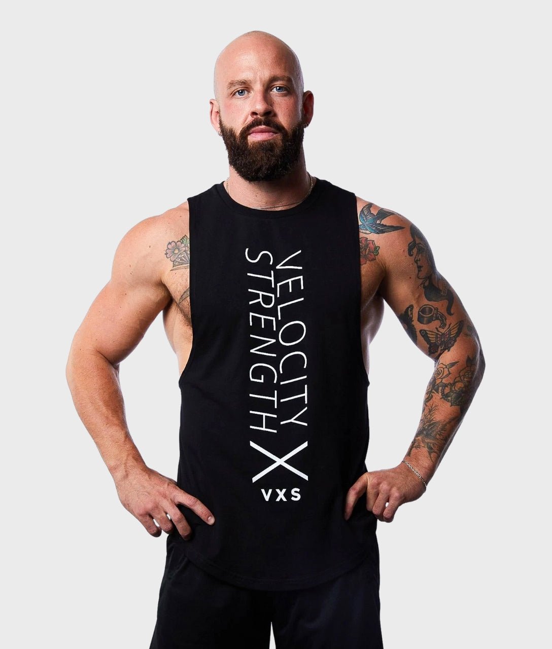 Signature Sleeveless [Black] - VXS GYM WEAR